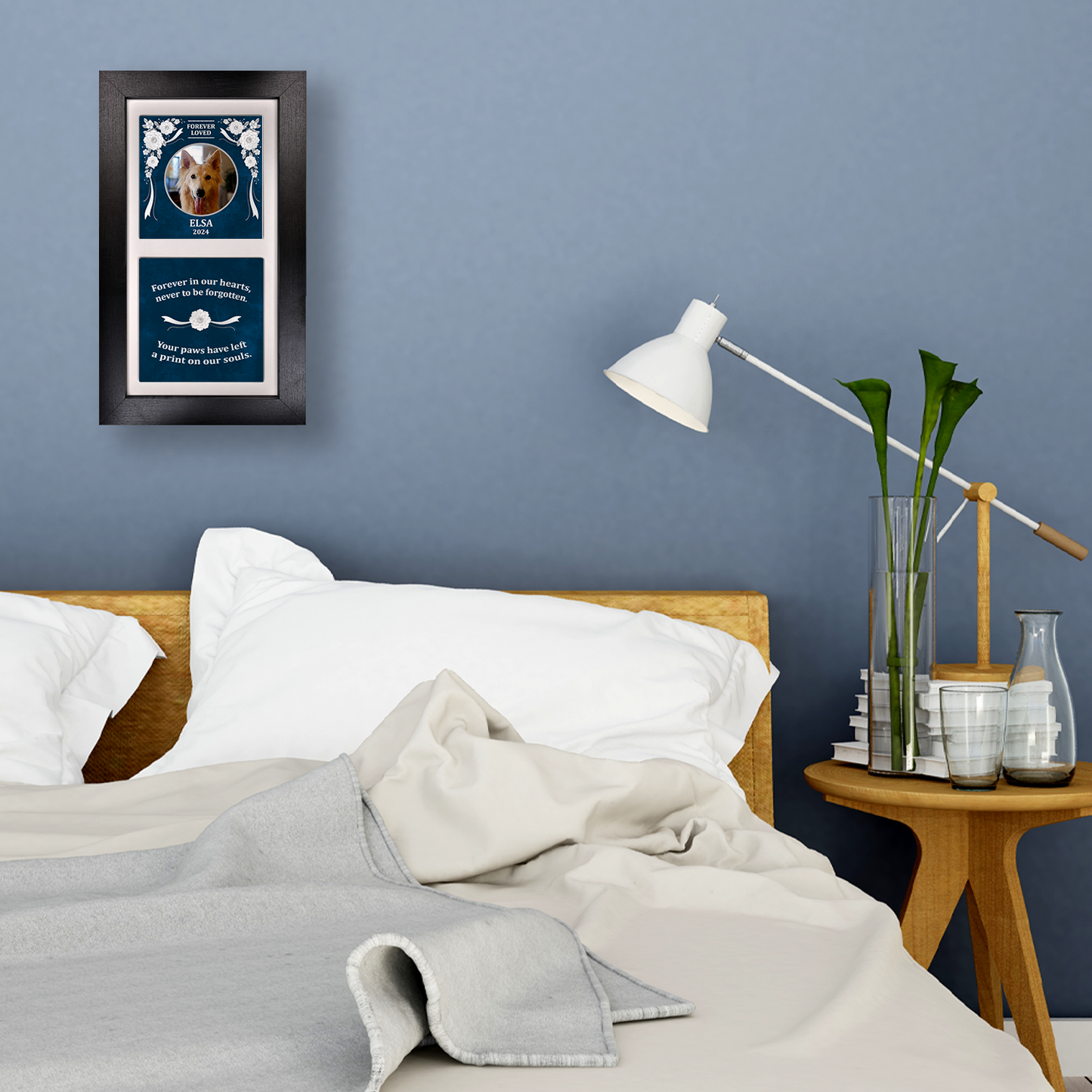Forever Loved – Personalised Ceramic Tiles in Portrait Frame