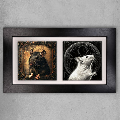 The Gothic Menagerie Framed Art Tiles Landscape - Mix & Match Your Illustrations