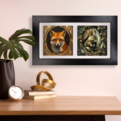 The Gothic Menagerie Framed Art Tiles Landscape - Mix & Match Your Illustrations