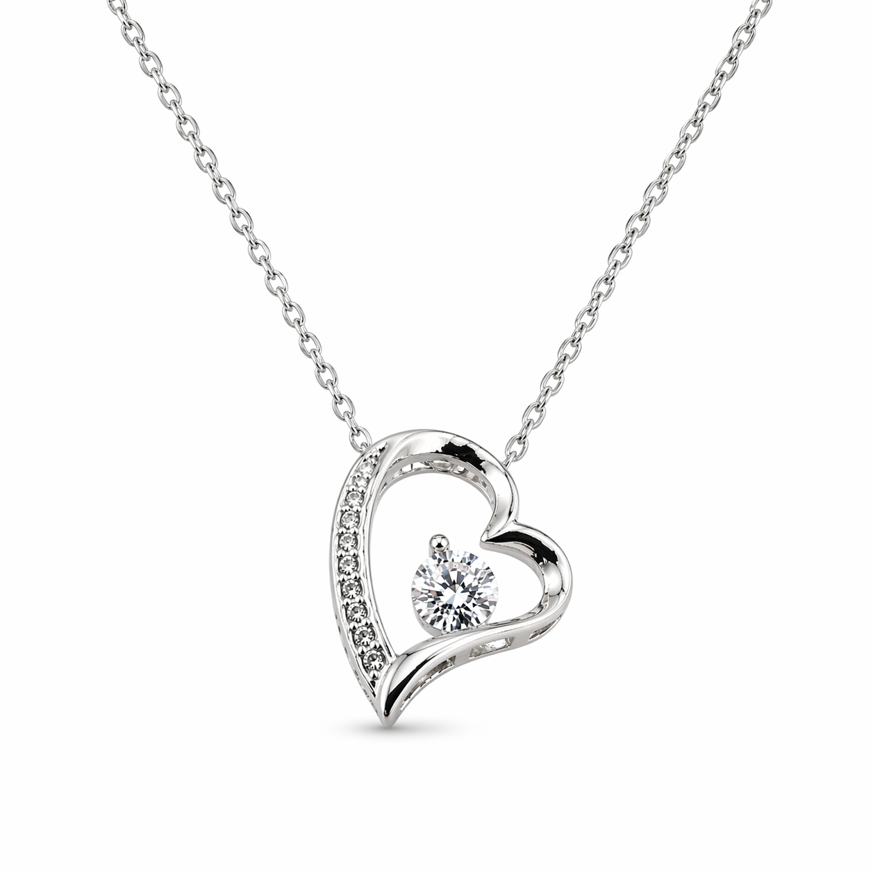To My Amazing Mum Personalised Necklace With Poem, Eternal Heart Pendant In Keepsake Box