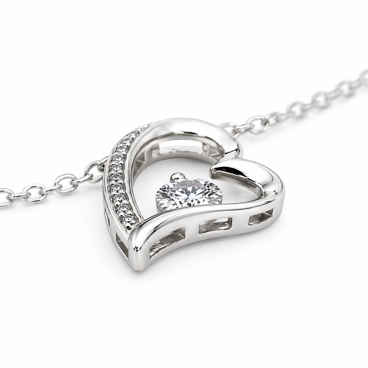 To My Amazing Mum Personalised Necklace With Poem, Eternal Heart Pendant In Keepsake Box