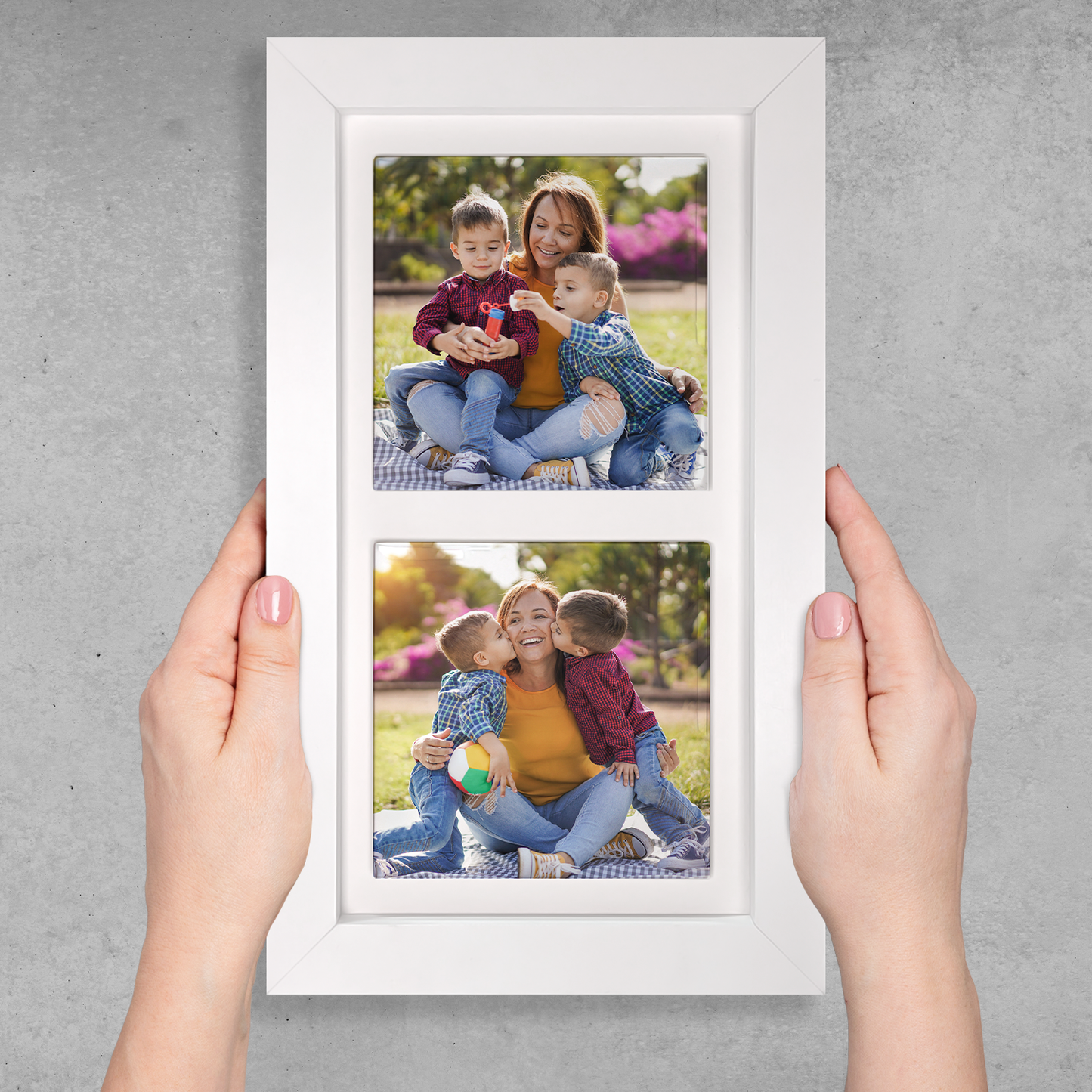 Gift To Mum From Kids Framed Ceramic Tiles Portrait - Upload Your Own Photos