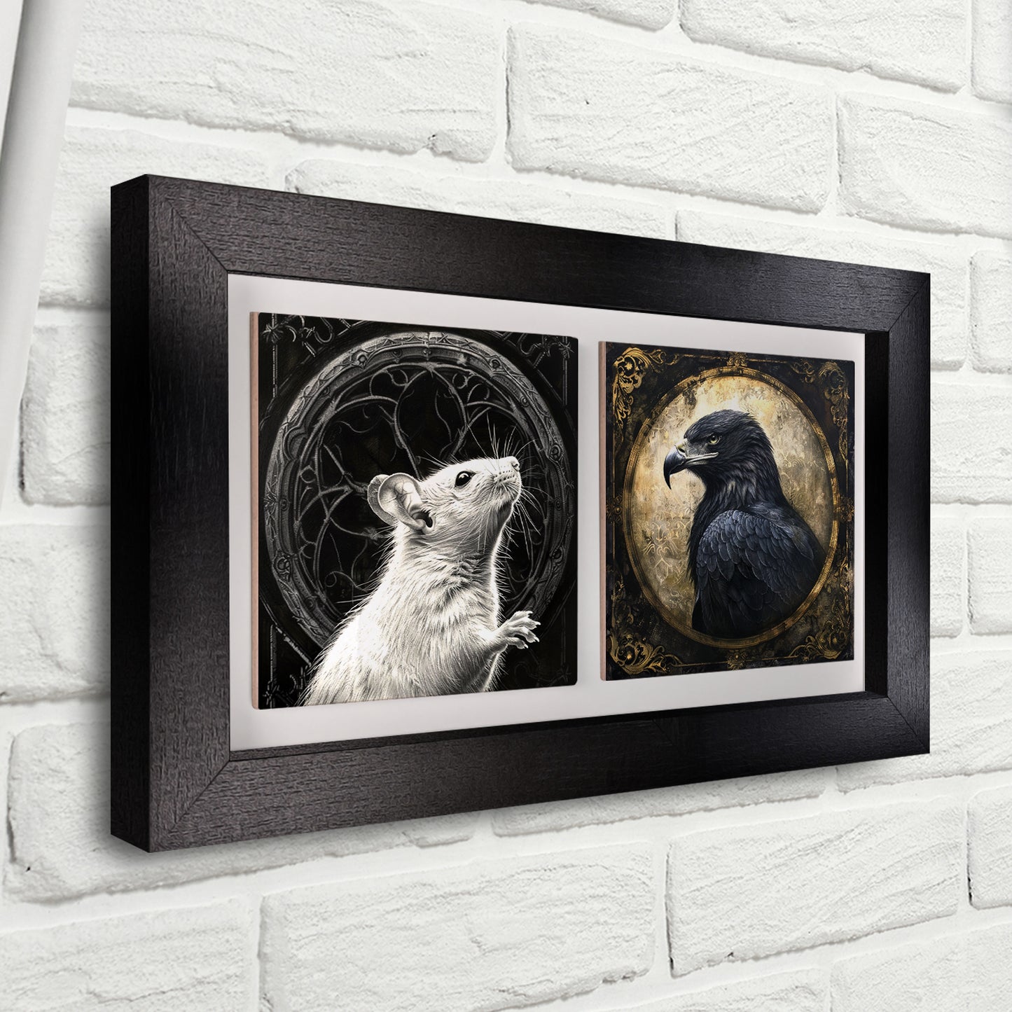 The Gothic Menagerie Framed Art Tiles Landscape - Mix & Match Your Illustrations