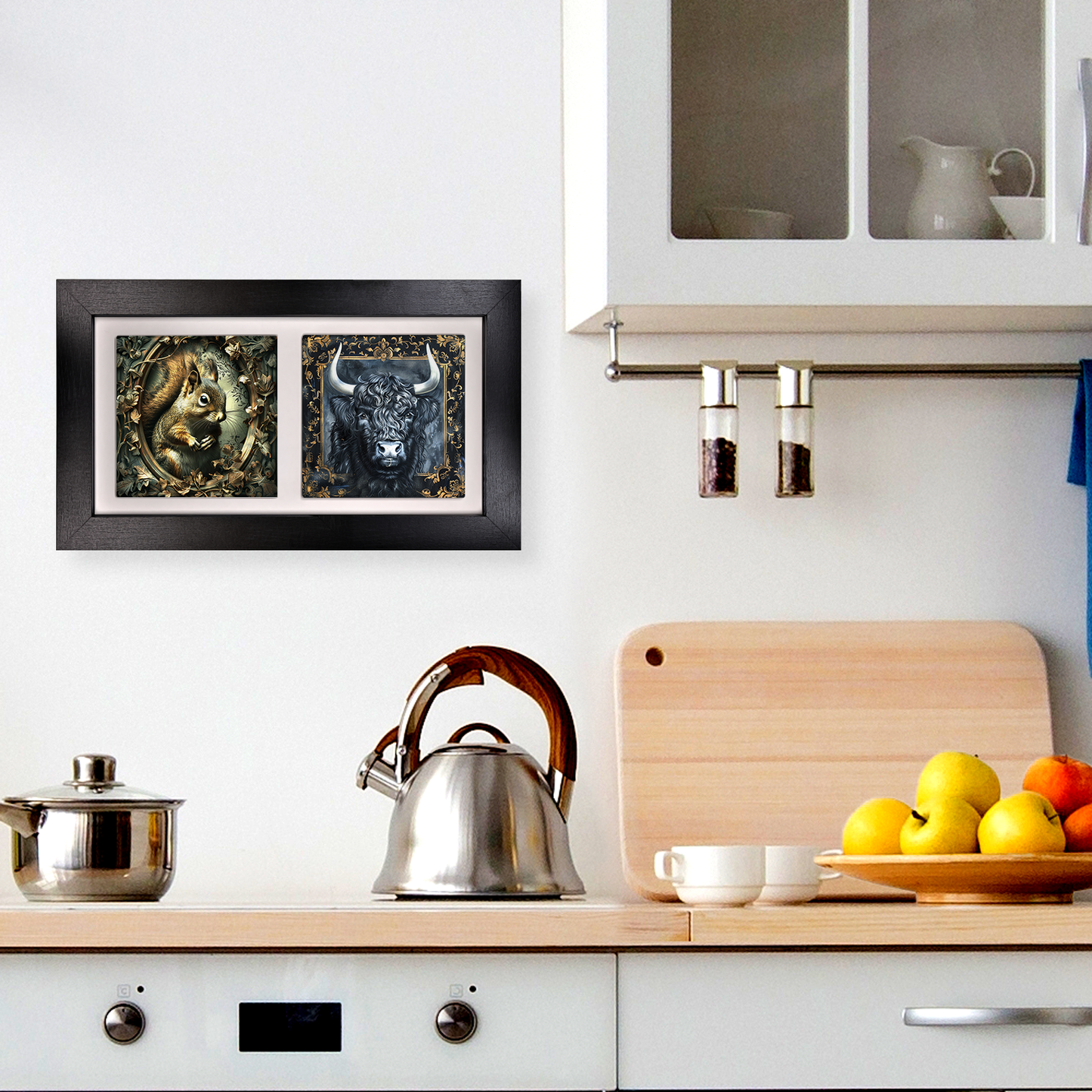 The Gothic Menagerie Framed Art Tiles Landscape - Mix & Match Your Illustrations