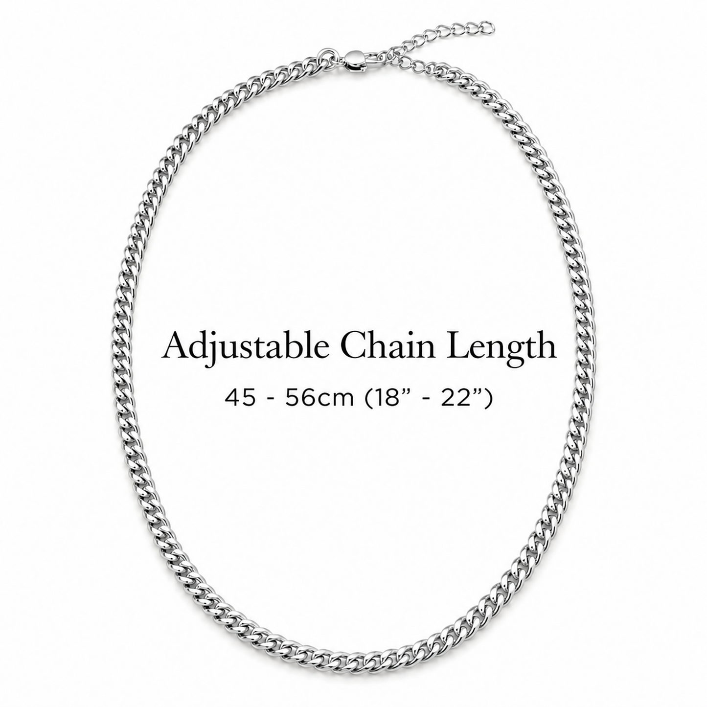 To The Best Dog Dad Stainless Steel Cuban Chain Necklace With Personalised Keepsake Box
