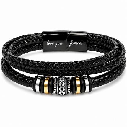 To My Brilliant Husband Eternal Bond Bracelet With Personalised Keepsake Box