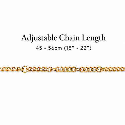 To My Amazing Husband 18k Gold Plated Cuban Chain Necklace With Personalised Keepsake Box