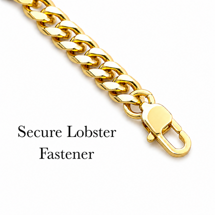 To My Better Half 18k Gold Plated Cuban Chain Necklace With Personalised Keepsake Box