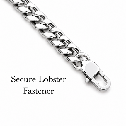 To My Better Half Stainless Steel Cuban Chain Necklace With Personalised Keepsake Box