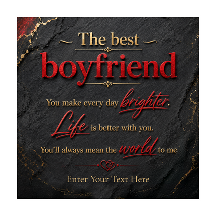 The Best Boyfriend Eternal Bond Bracelet With Personalised Keepsake Box