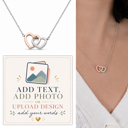 Create Your Own Interlocking Hearts Pendant
