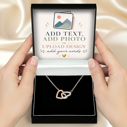 Create Your Own Interlocking Hearts Pendant