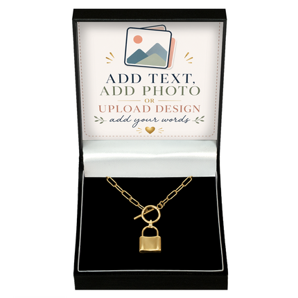 Create Your Own Love Lock Pendant