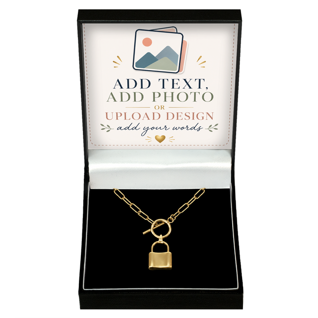 Create Your Own Love Lock Pendant