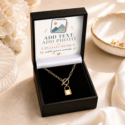 Create Your Own Love Lock Pendant
