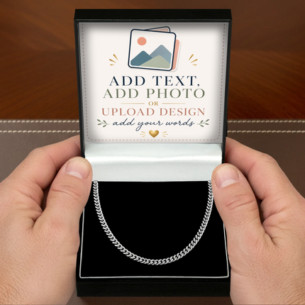 Create Your Own Cuban Stainless Chain