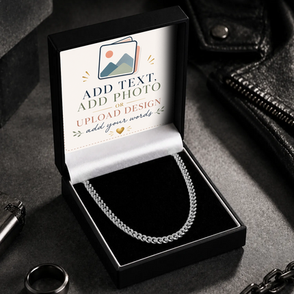 Create Your Own Cuban Stainless Chain