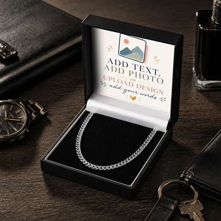 Create Your Own Cuban Stainless Chain