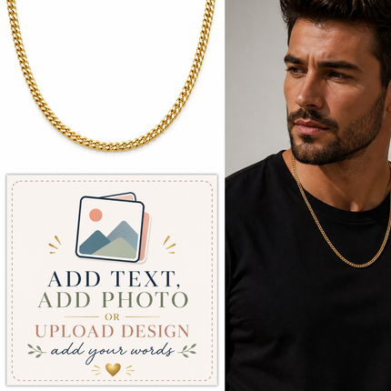 Create Your Own Gold Cuban Chain