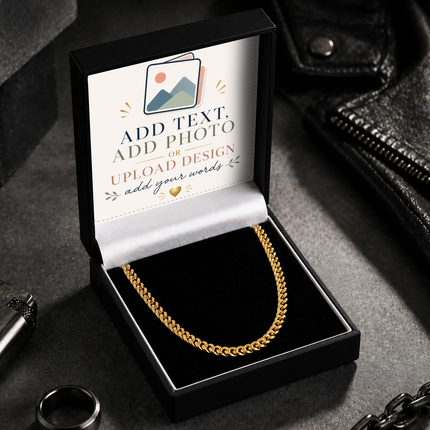 Create Your Own Gold Cuban Chain