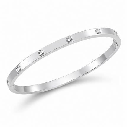 Simply The Best Girlfriend Personalised Celeste Bracelet In Keepsake Box
