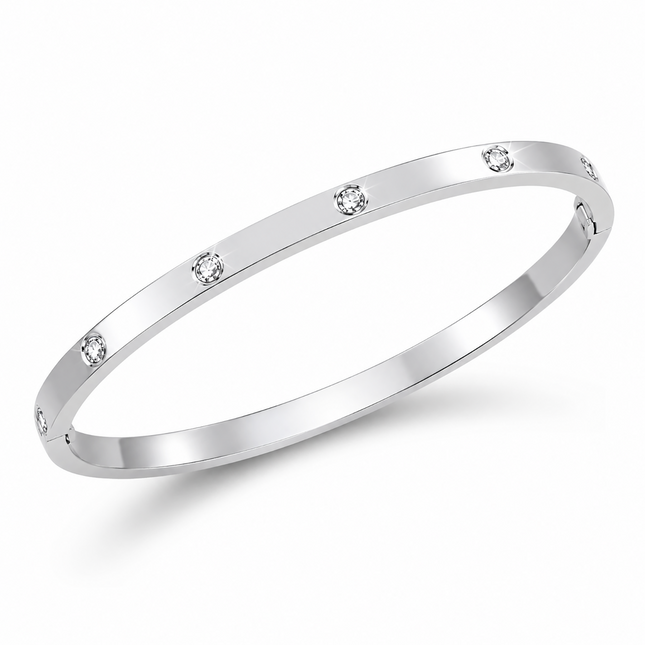 To My Amazing Matron Of Honour Personalised Celeste Crystal Bracelet In Keepsake Box