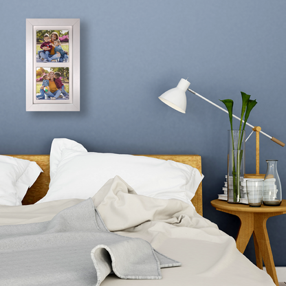Family Portrait For Mum – Personalised Ceramic Tiles in Portrait Frame