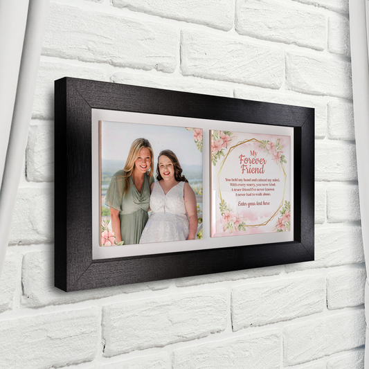 My Forever Friend – Personalised Ceramic Tiles in Landscape Frame