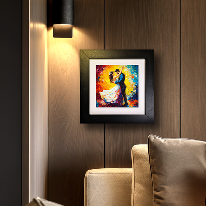 First Dance Framed Ceramic Art Tiles