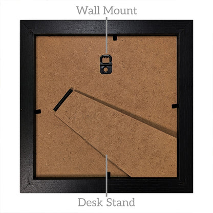 Golden Plume Framed Ceramic Art Tiles