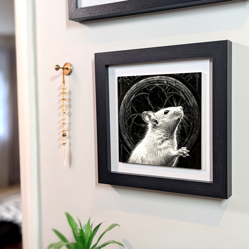 The Mouse Framed Gothic Ceramic Art Tiles