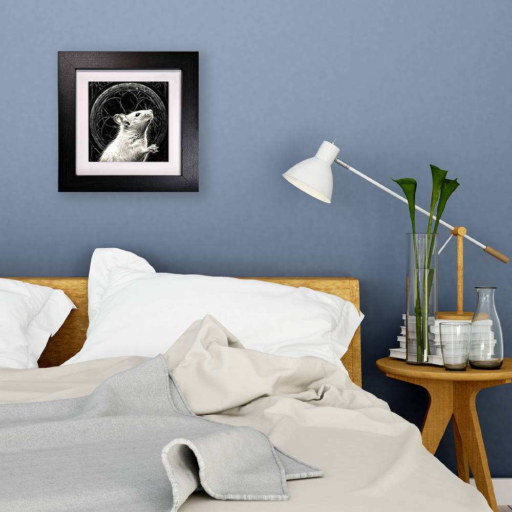 The Mouse Framed Gothic Ceramic Art Tiles