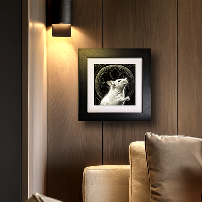 The Mouse Framed Gothic Ceramic Art Tiles