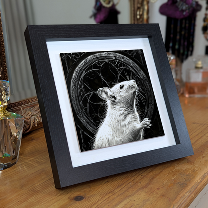 The Mouse Framed Gothic Ceramic Art Tiles