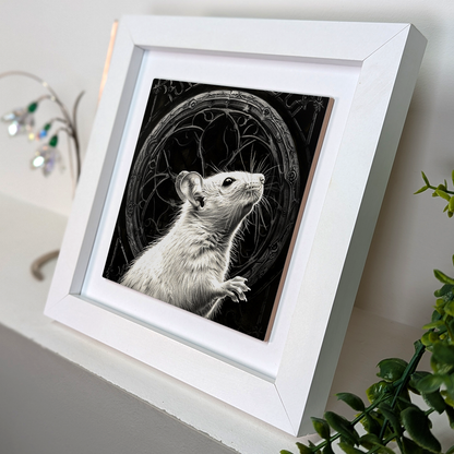 The Mouse Framed Gothic Ceramic Art Tiles