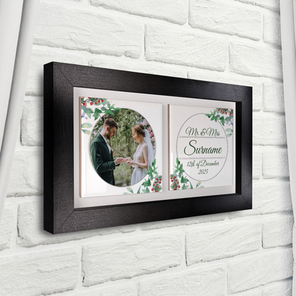 Woodland Floral Wedding Celebrations - Framed Ceramic Tiles Landscape
