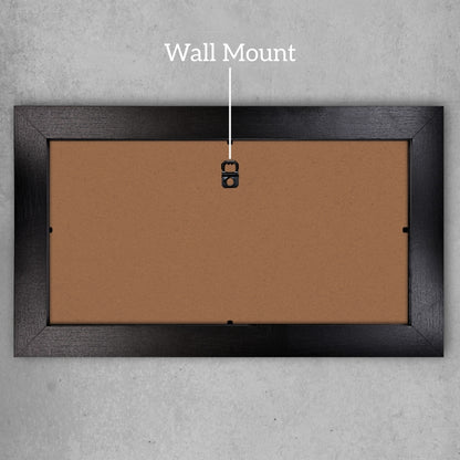 Our Story Begins Here  – Personalised Ceramic Tiles in Landscape Frame