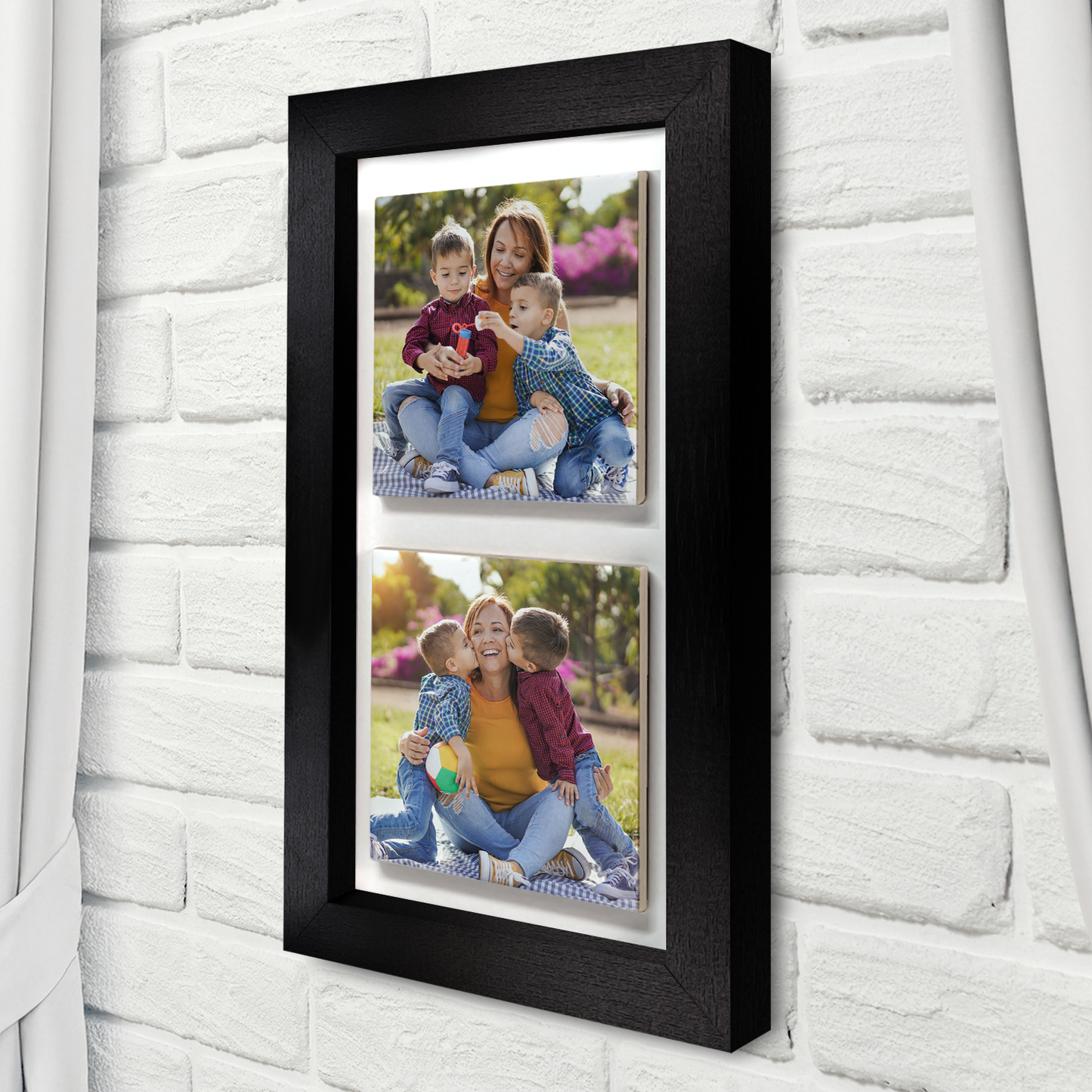 Gift To Mum From Kids Framed Ceramic Tiles Portrait - Upload Your Own Photos
